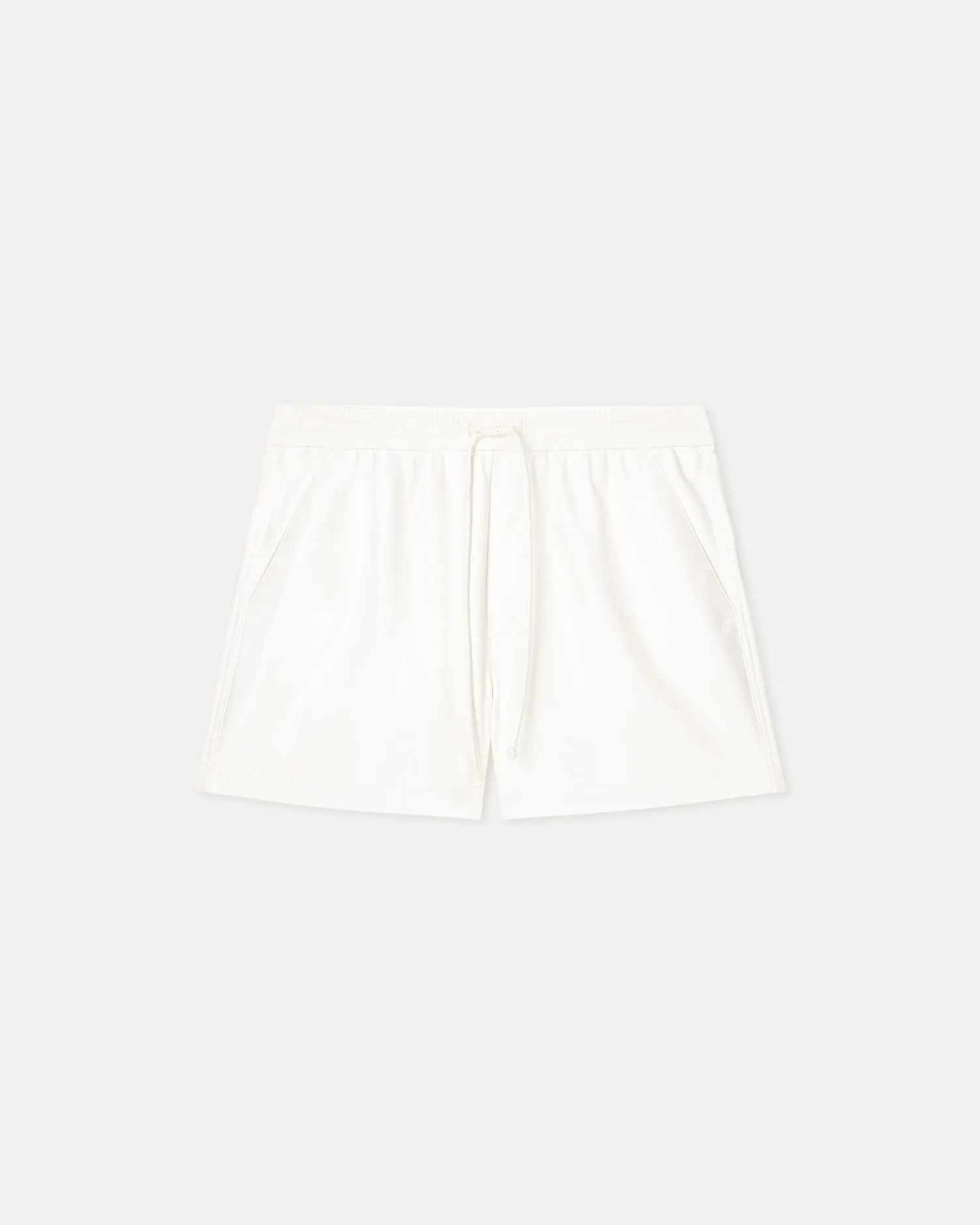 Amil - Okobor Alt-Leather Shorts - White