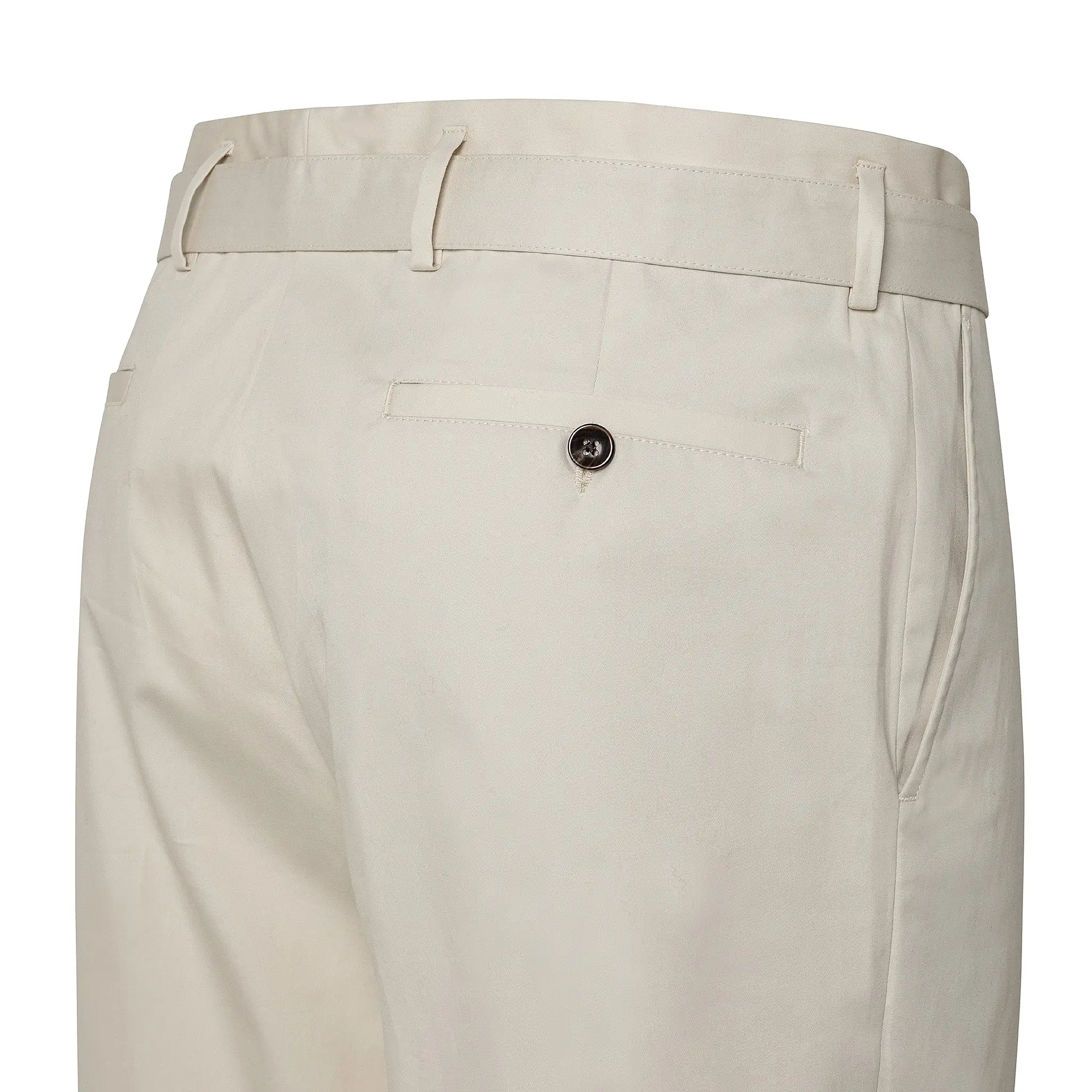 Annil stretch twill mercerized cotton Bermuda short