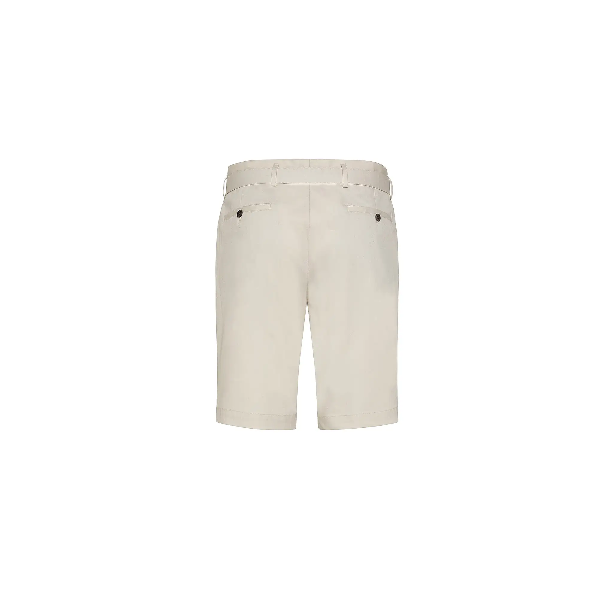 Annil stretch twill mercerized cotton Bermuda short