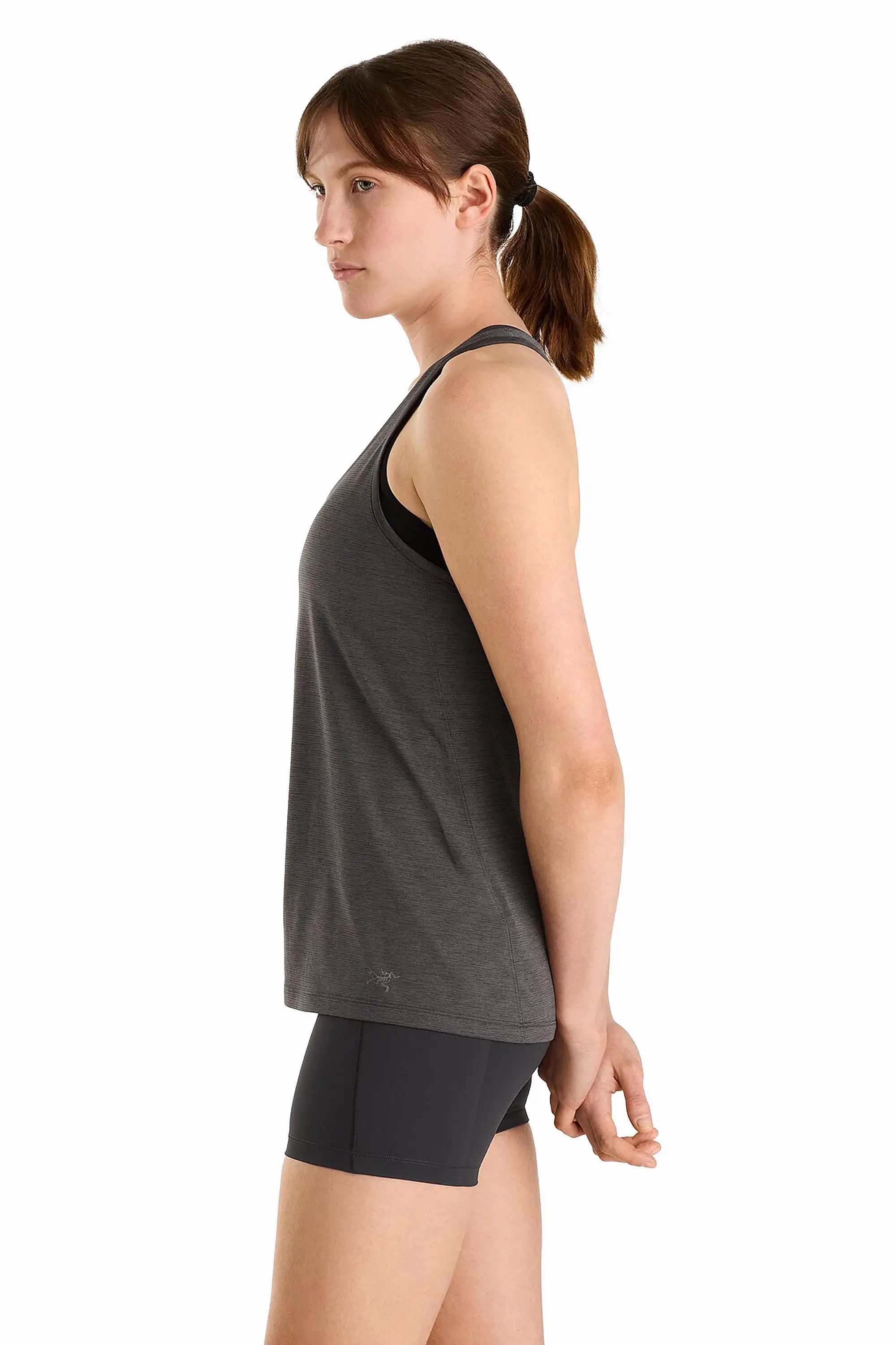 Arc'teryx Women's Teama Tank in Black Heather