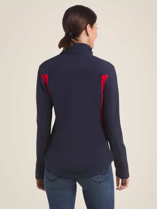 Ariat Ladies New Team Soft Shell Jacket Navy