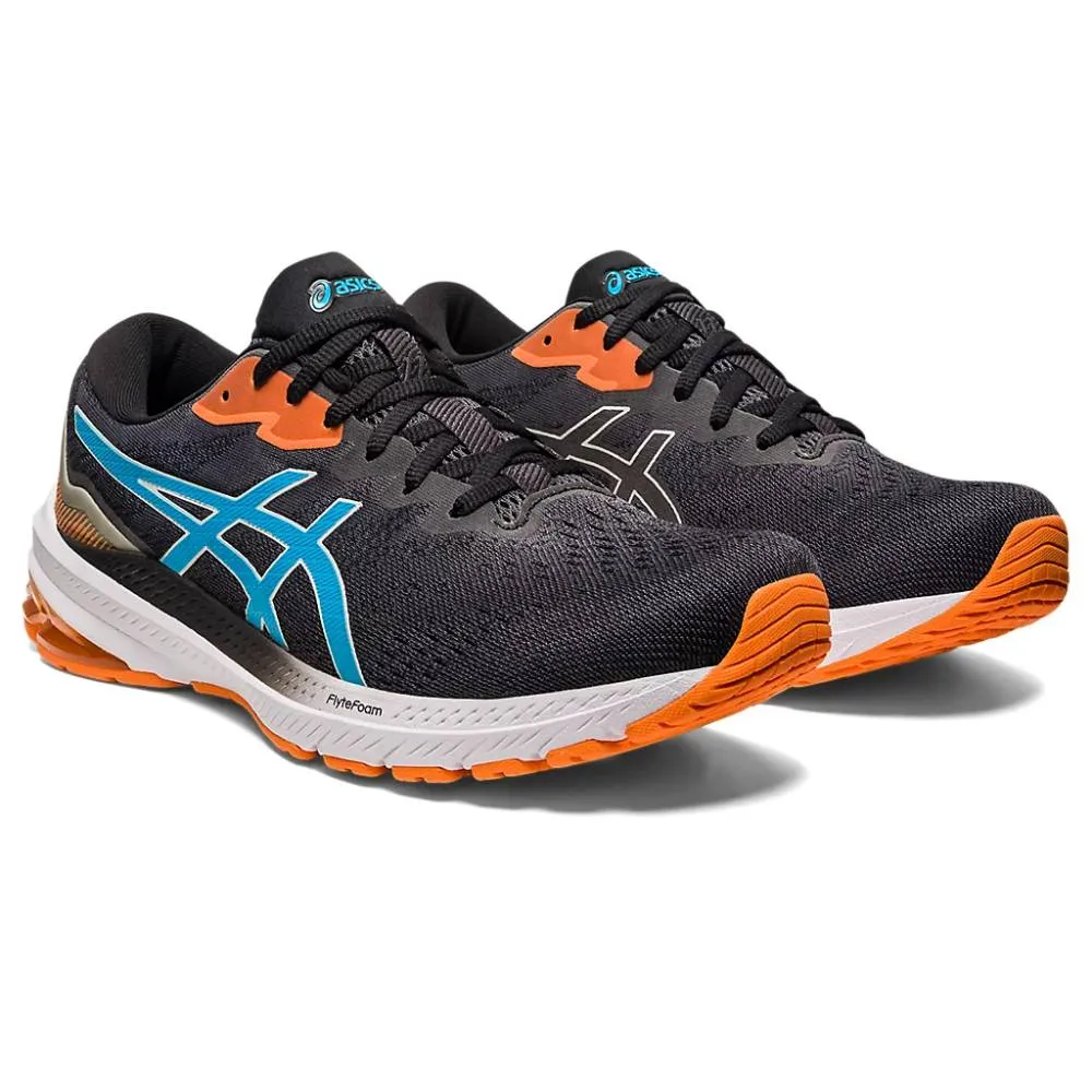 ASICS Men's GT-1000 11 Running Shoe (Black/Island Blue)