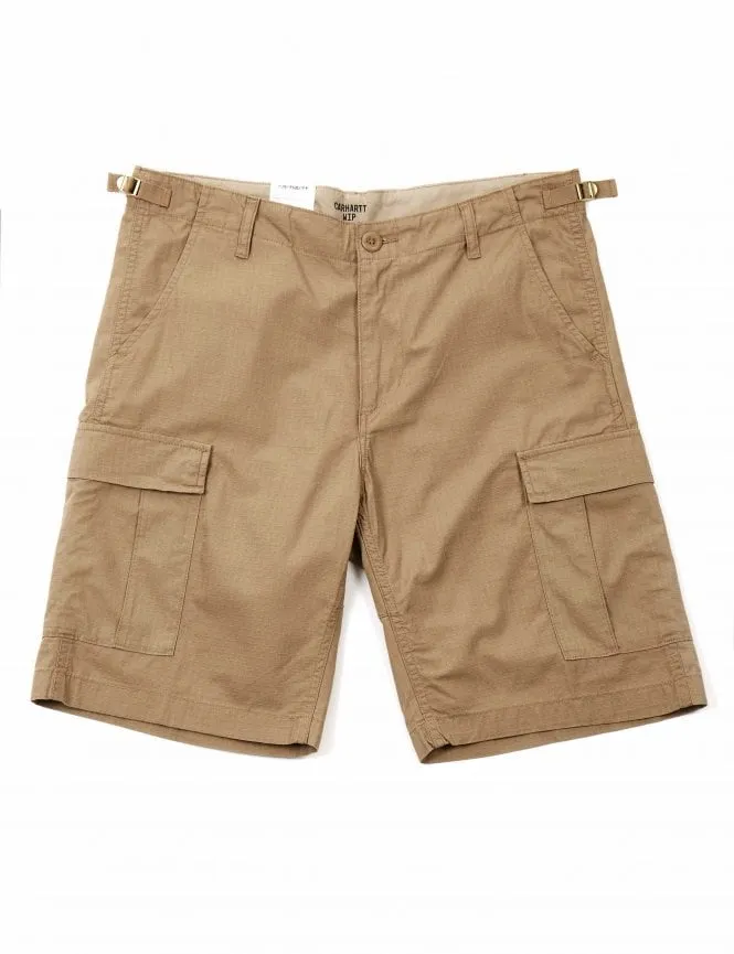 Aviation Cargo Shorts - Leather