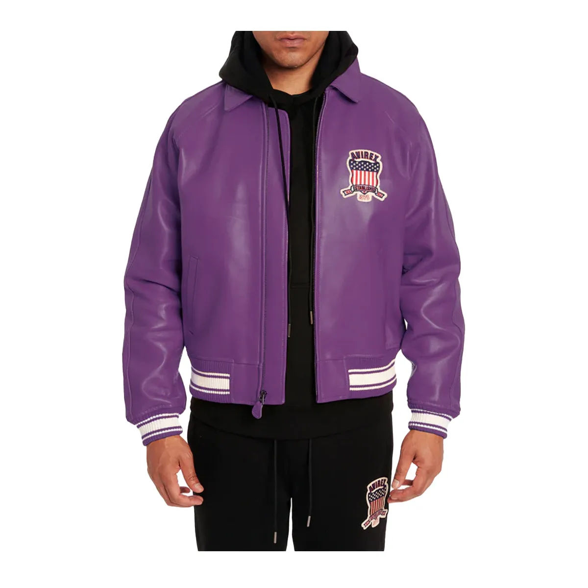 Avirex Mens Icon Jacket AVF20BO01-510 Orchid