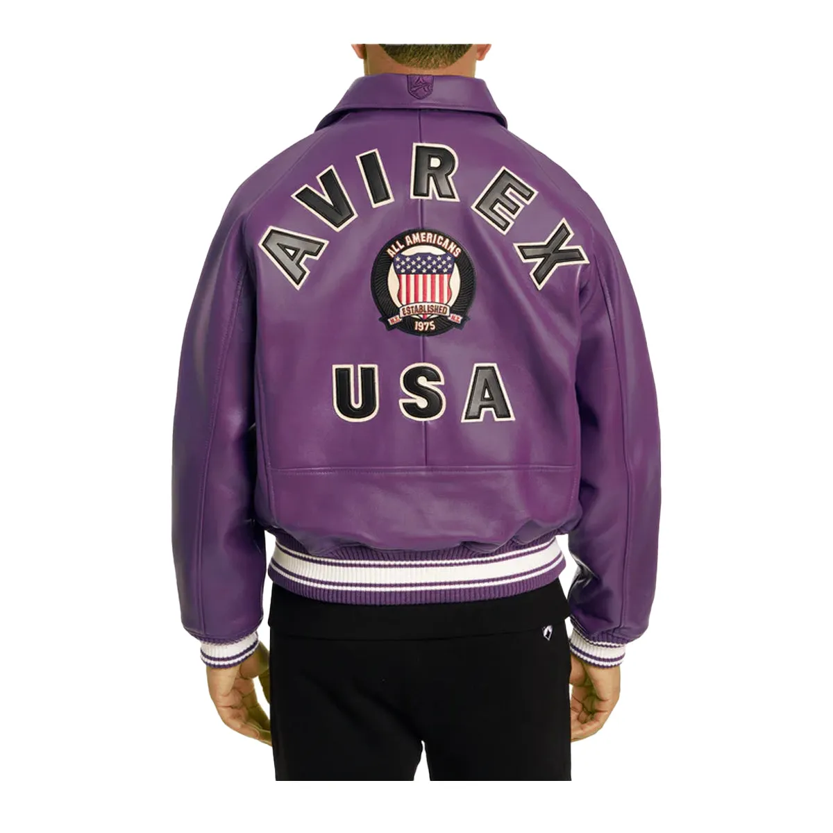 Avirex Mens Icon Jacket AVF20BO01-510 Orchid