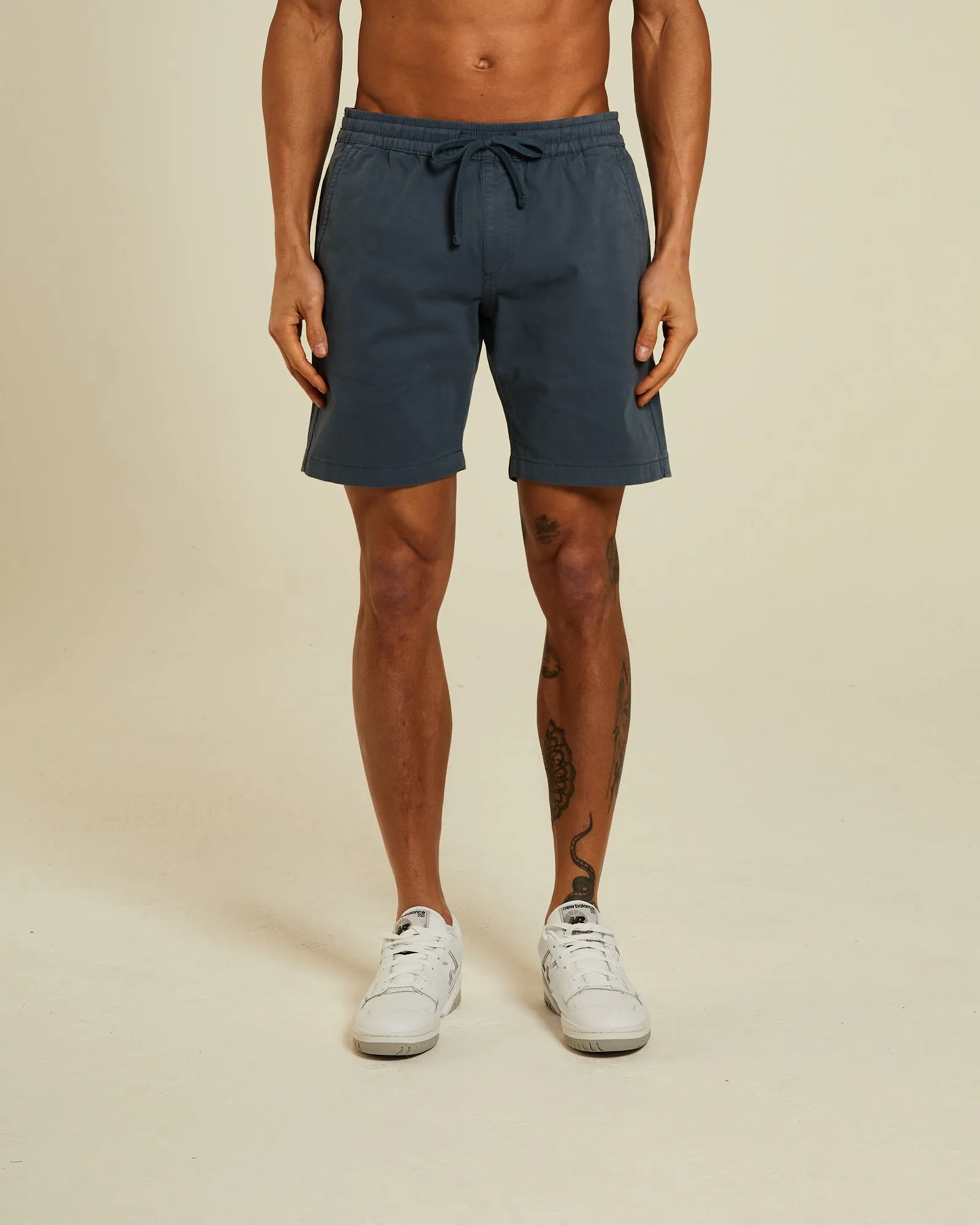 Barton Drawcord Short Navy