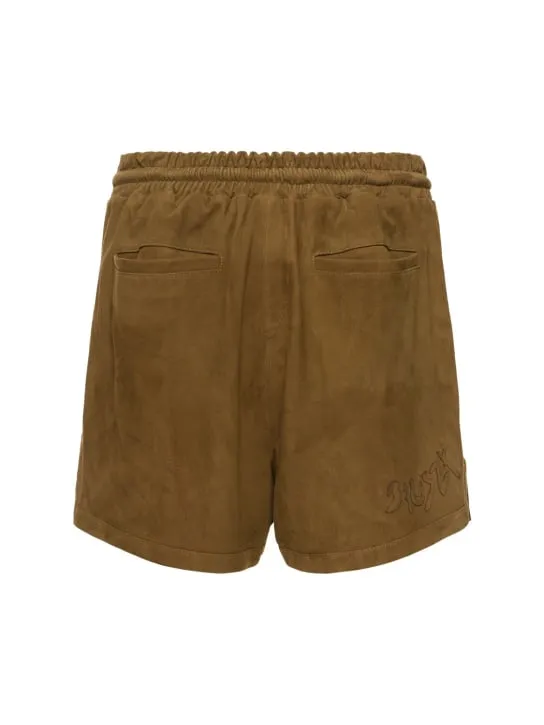 Baziszt   Leather shorts 