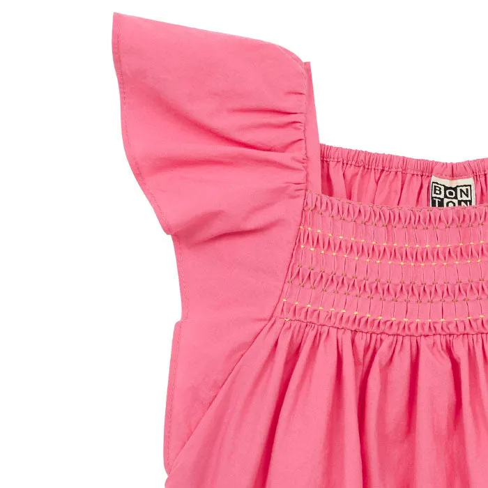 Bonton Child Eole Blouse Rose Pink