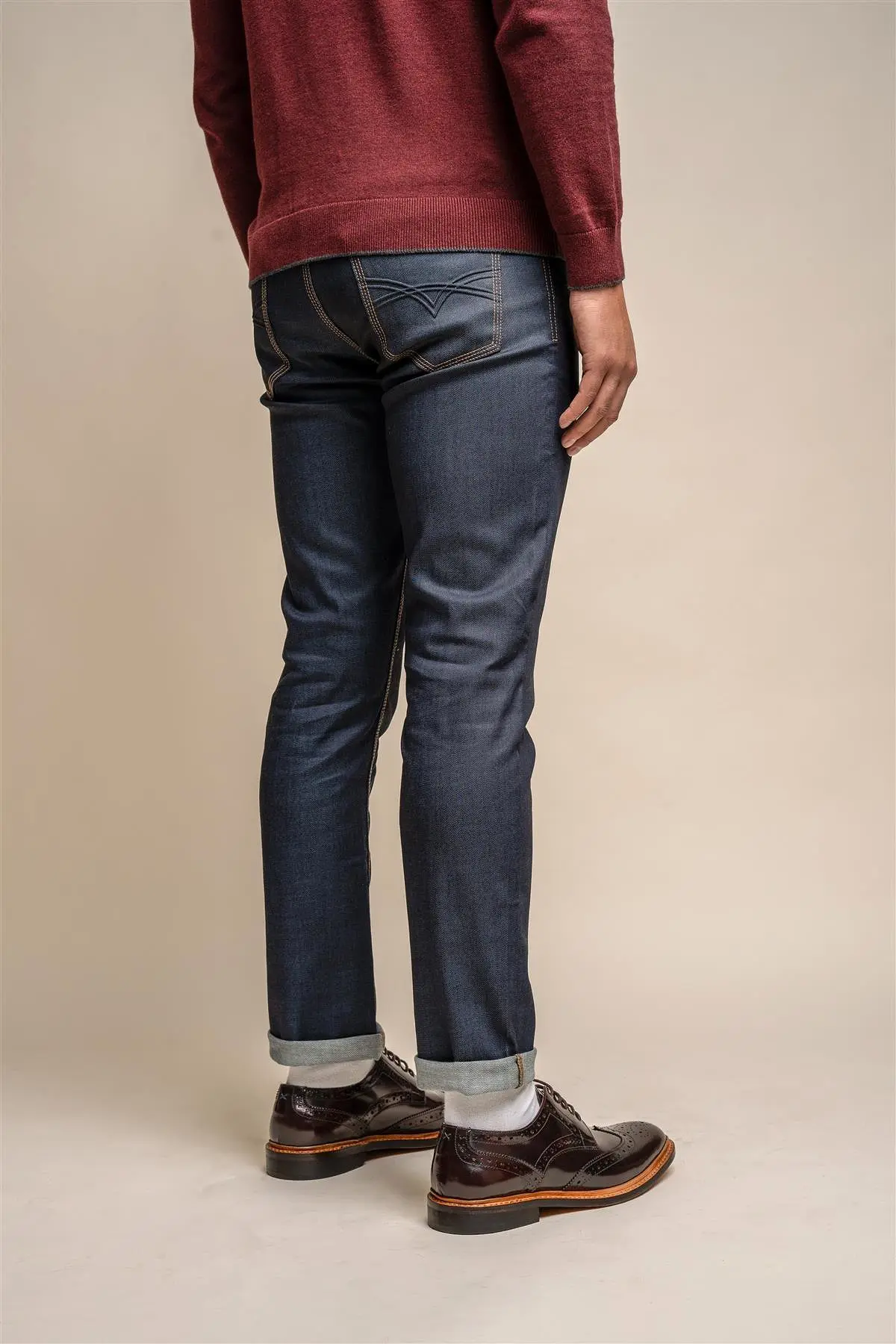 Cole Raw Stretch Slim Fit Jeans