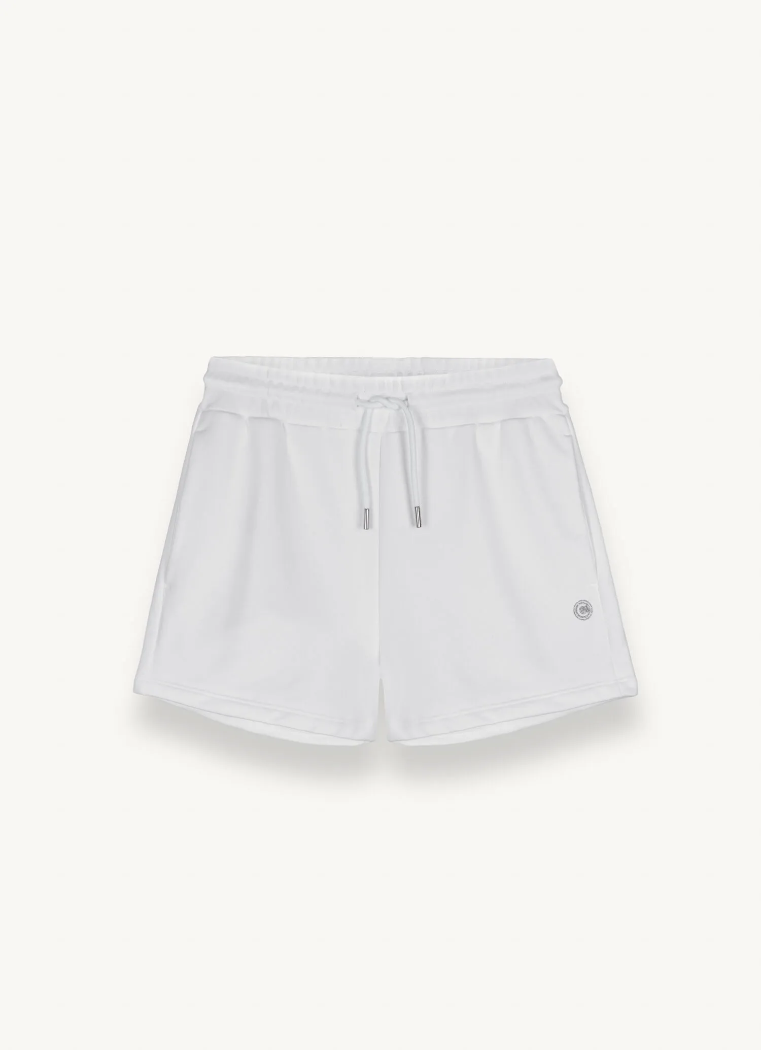 Cotton-blend fleece shorts-