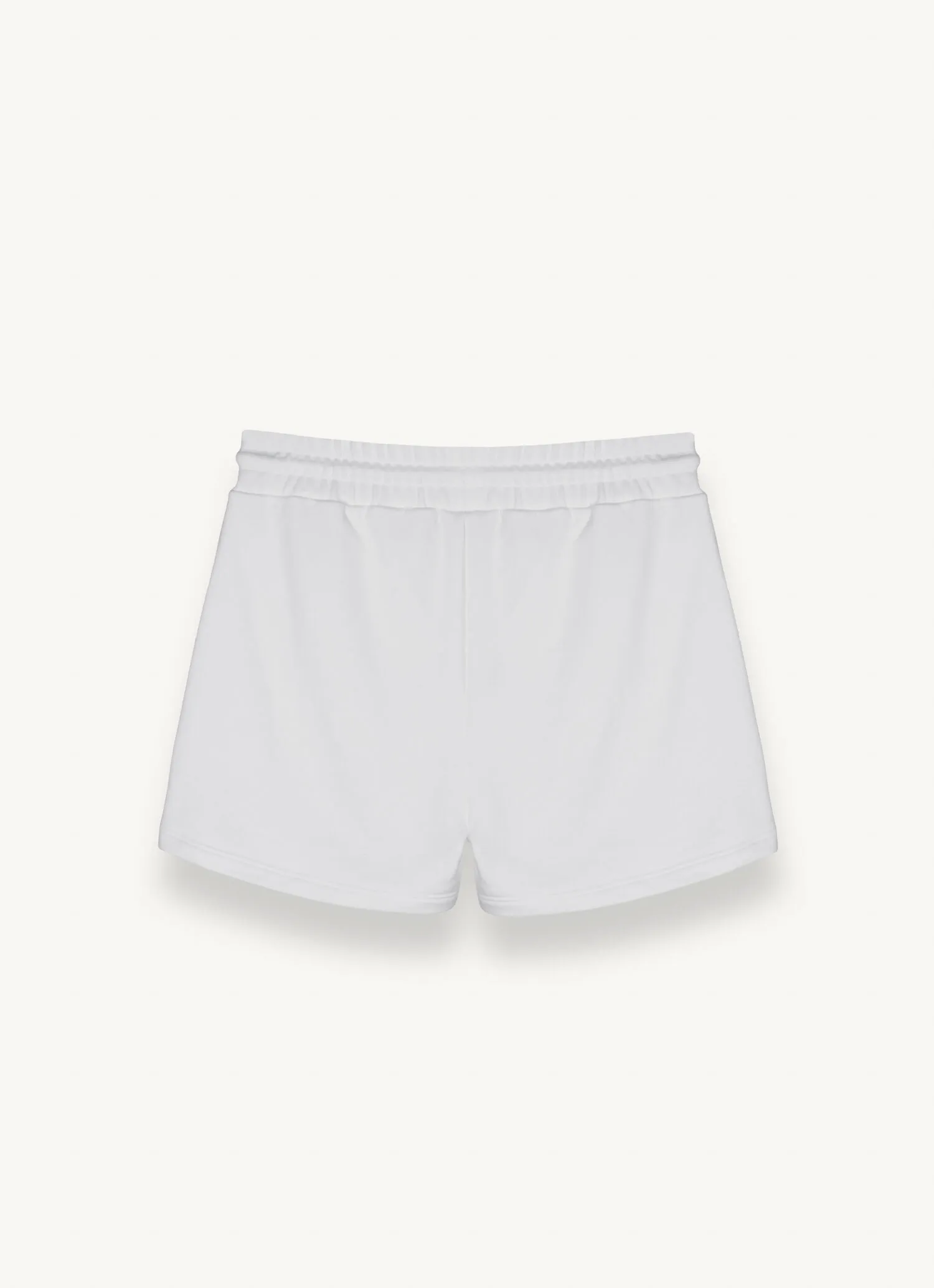 Cotton-blend fleece shorts-