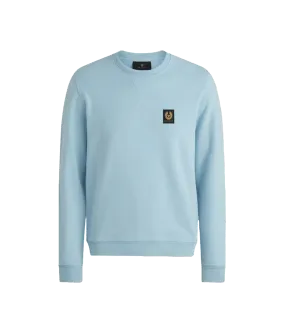 Cotton Fleece Sweatshirt - Blue