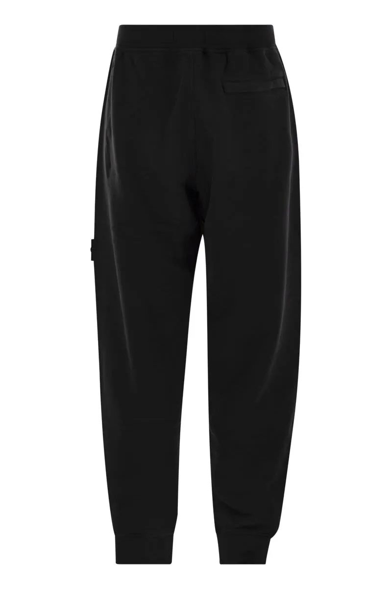 COTTON FLEECE TROUSERS