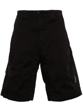 C.P. Company - Short black Stretch Sateen Utility