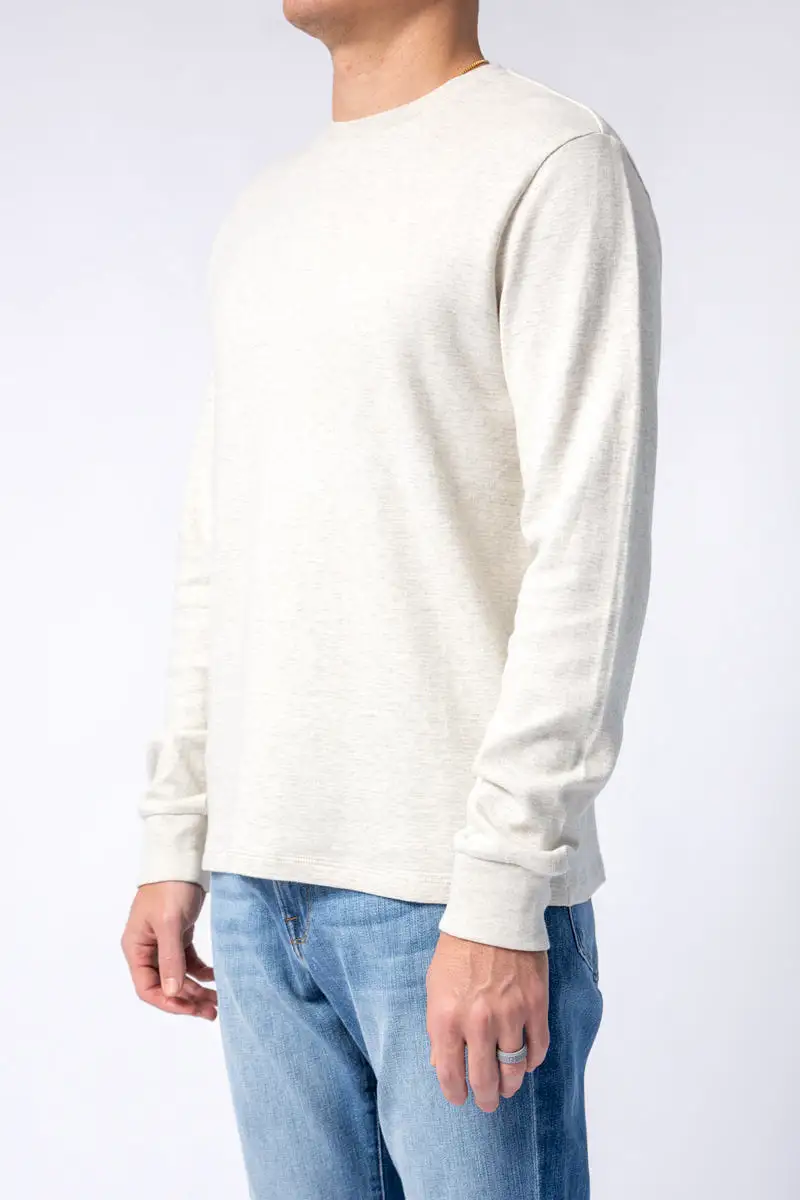 Crewneck Shirt in Oatmeal Heather