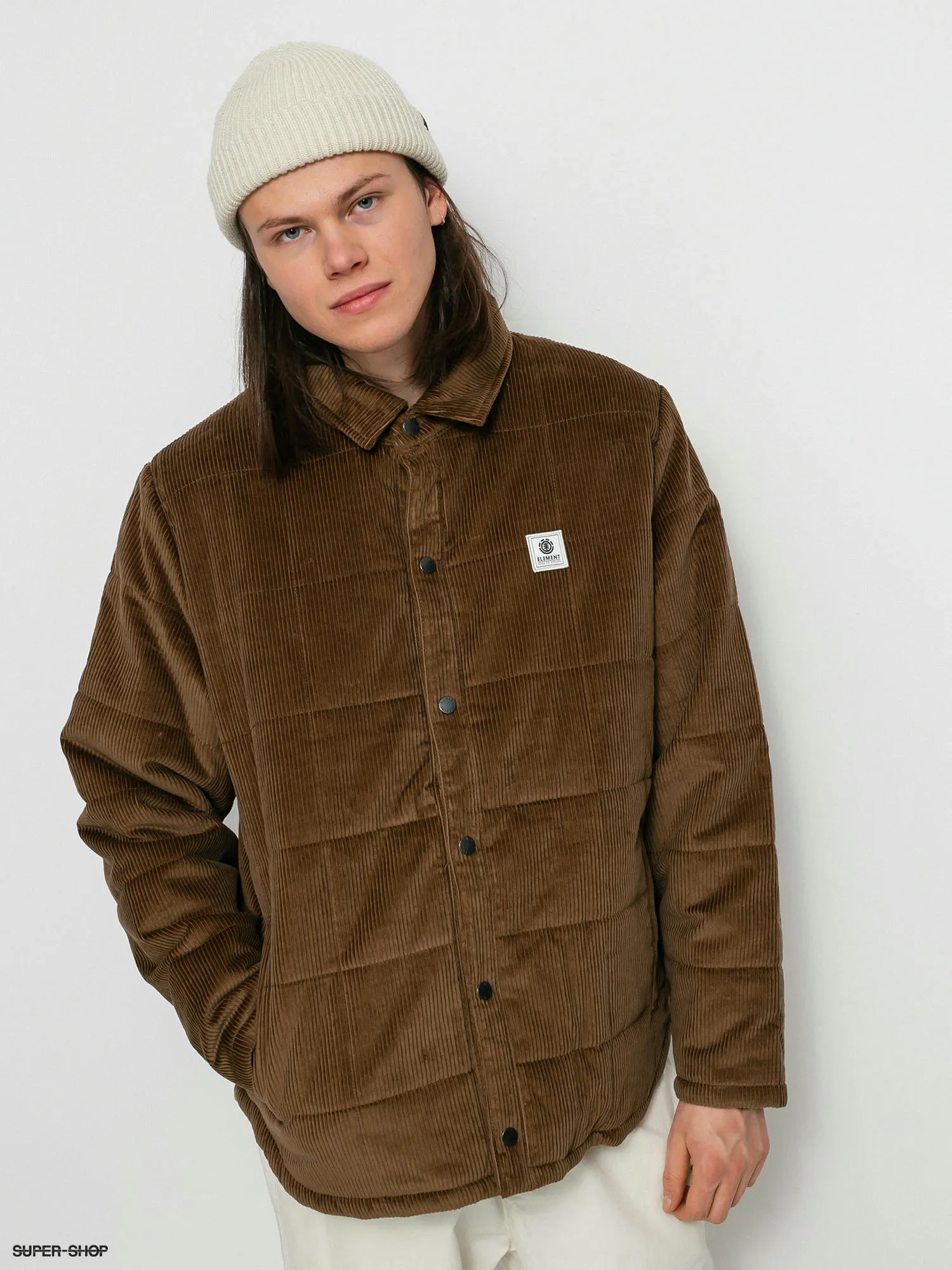 Element Lodge Cord Shirt Jacket (teak)