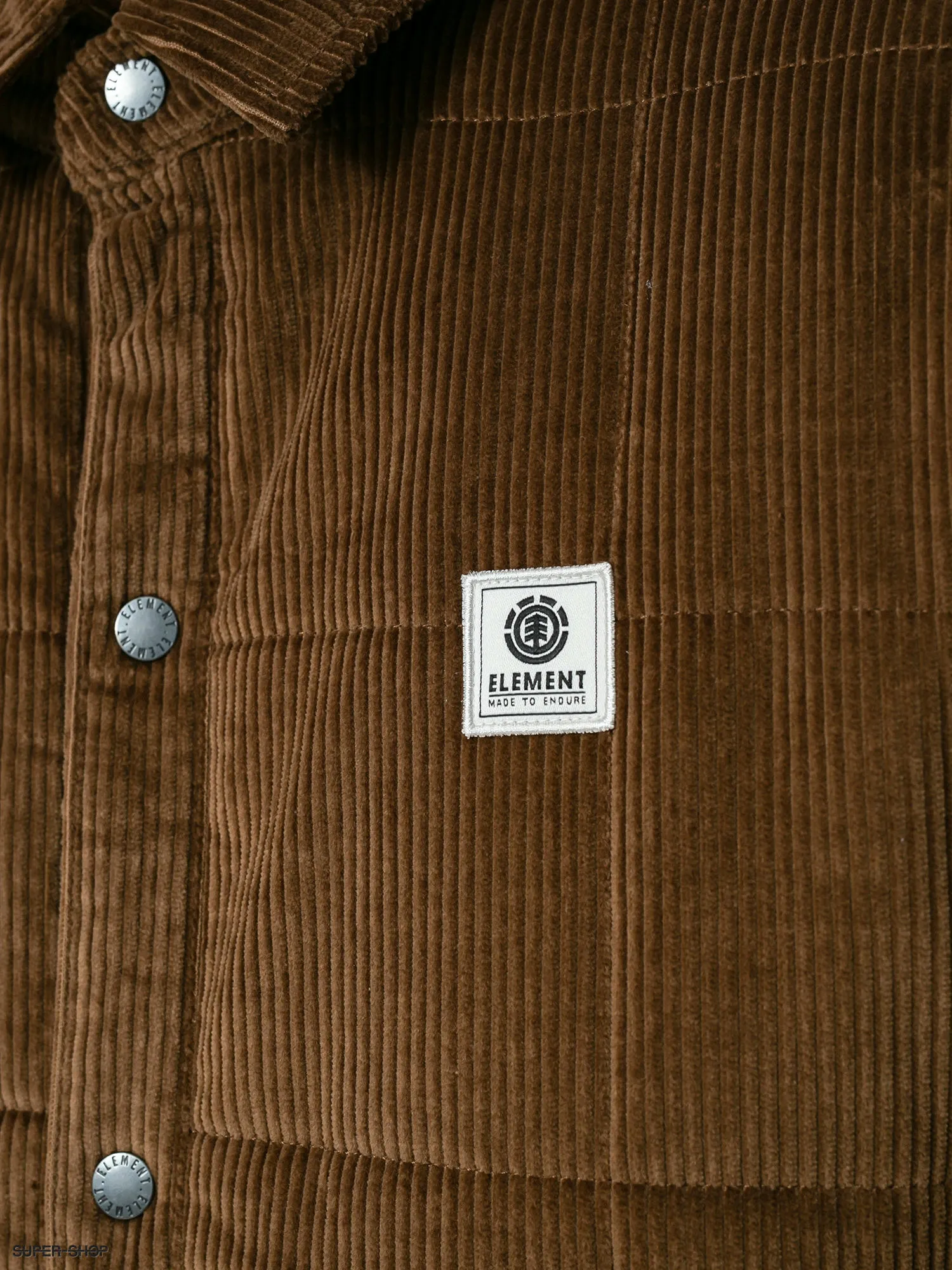 Element Lodge Cord Shirt Jacket (teak)