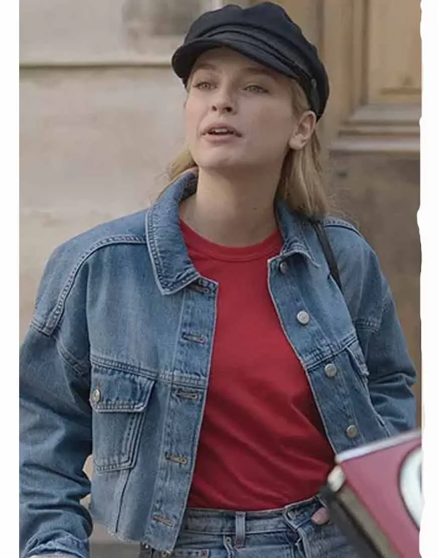 Emily In Paris Camille Razat Denim Jacket | Ujackets.com