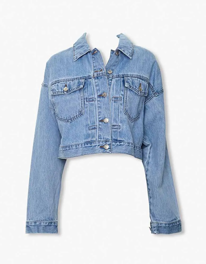 Emily In Paris Camille Razat Denim Jacket | Ujackets.com