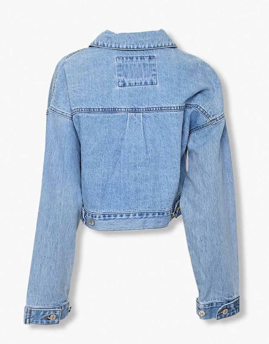 Emily In Paris Camille Razat Denim Jacket | Ujackets.com