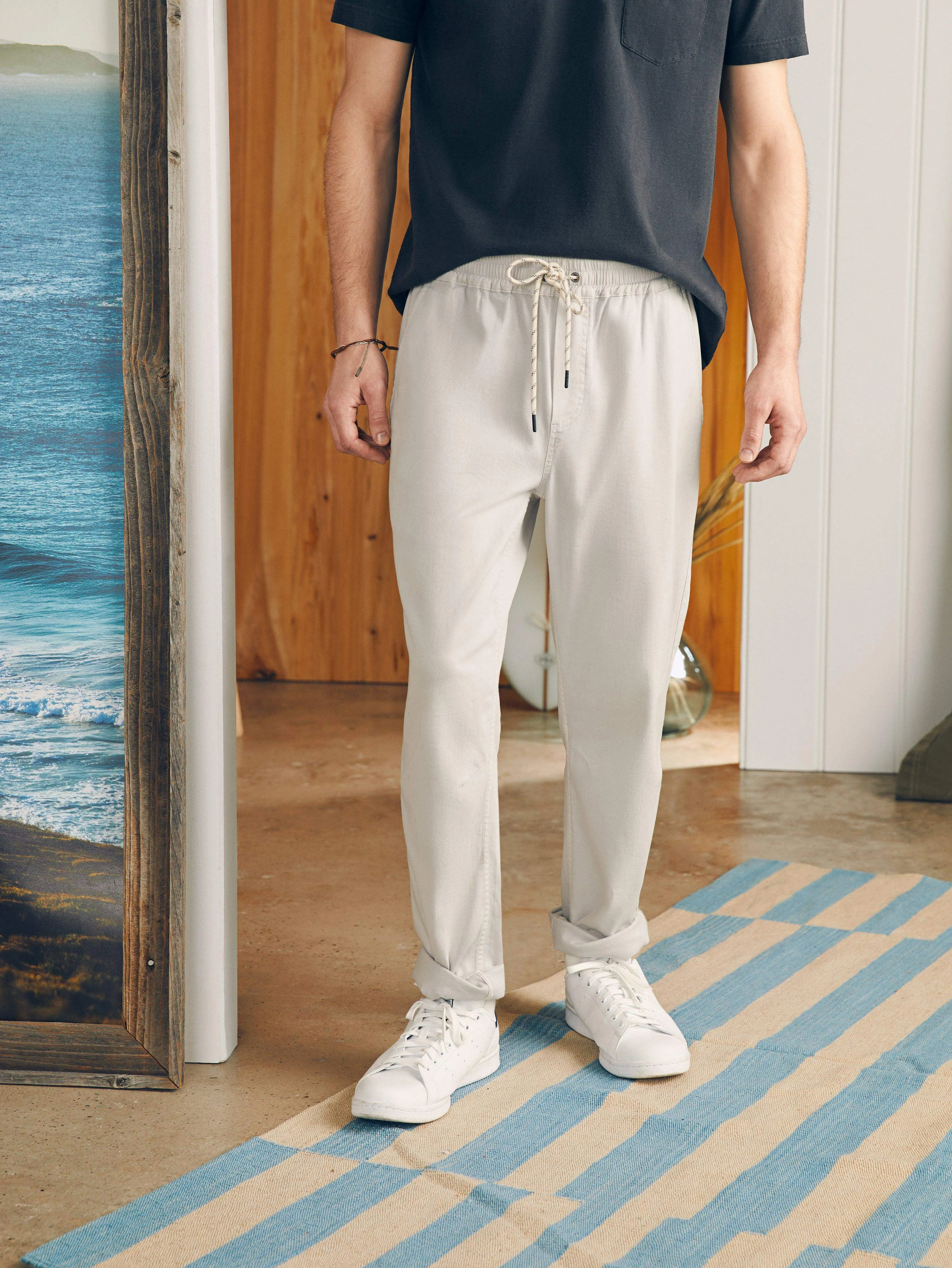 Essential Drawstring Pant - Birch