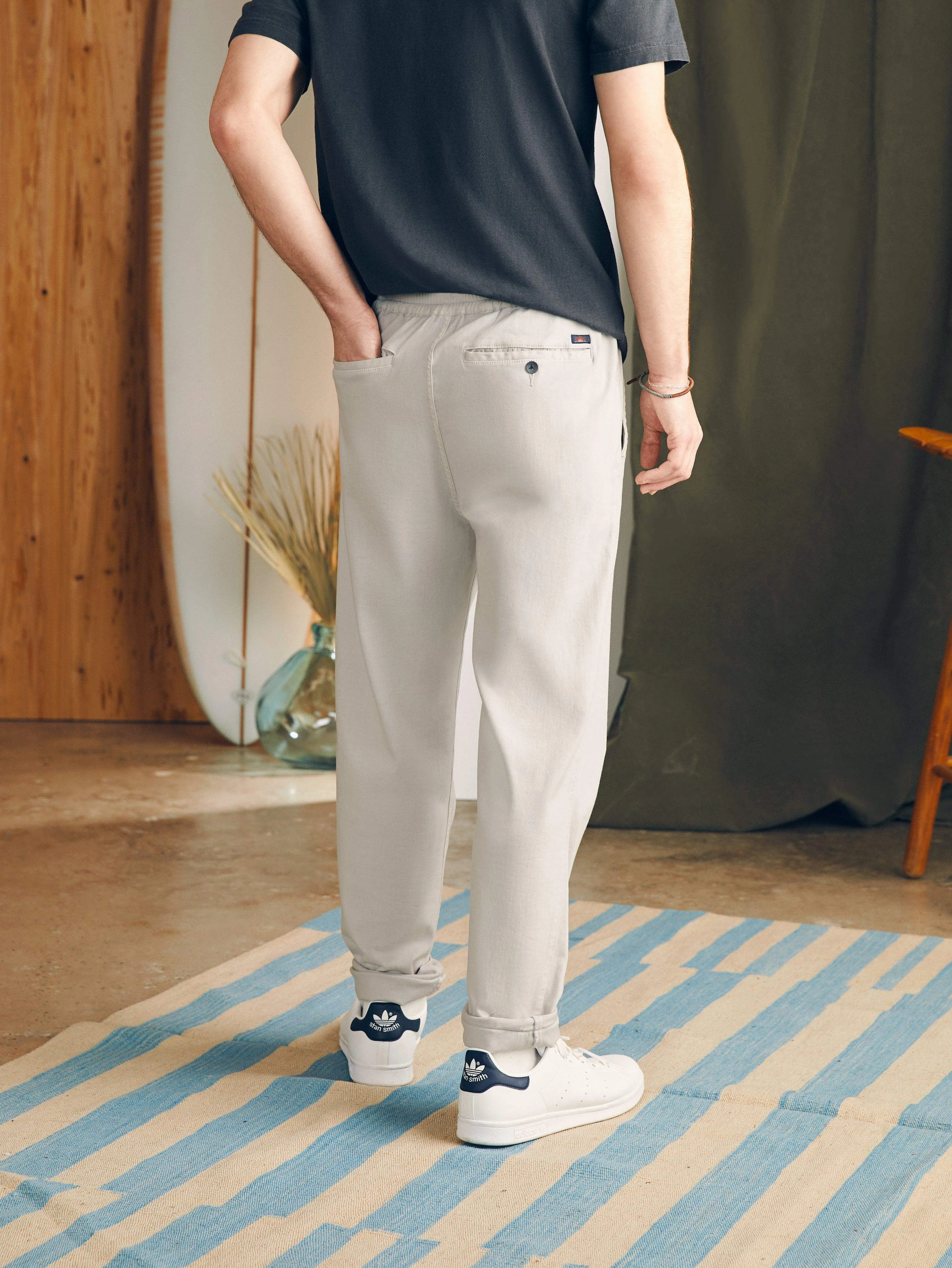 Essential Drawstring Pant - Birch