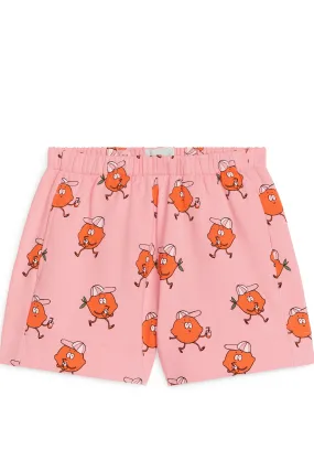 French Terry Shorts - Regular waist - Short - Pink - Kids | H&M GB