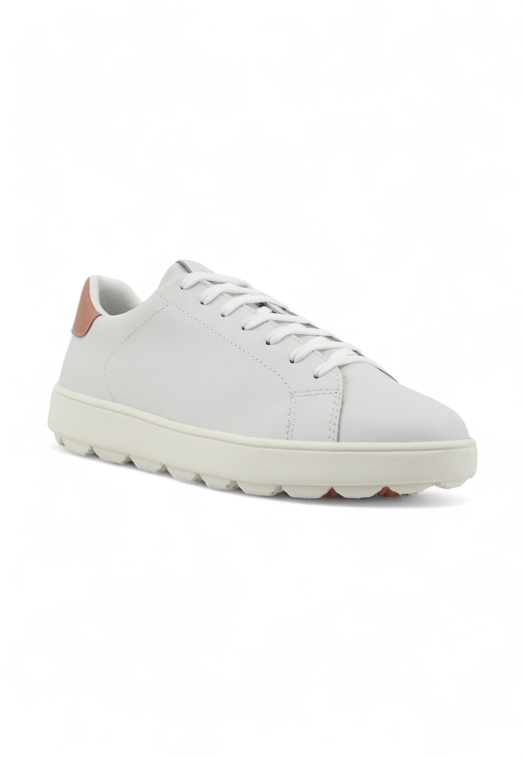 GEOX Spherica Sneaker Donna White Skin D45WEA09BBCC1Z5Q