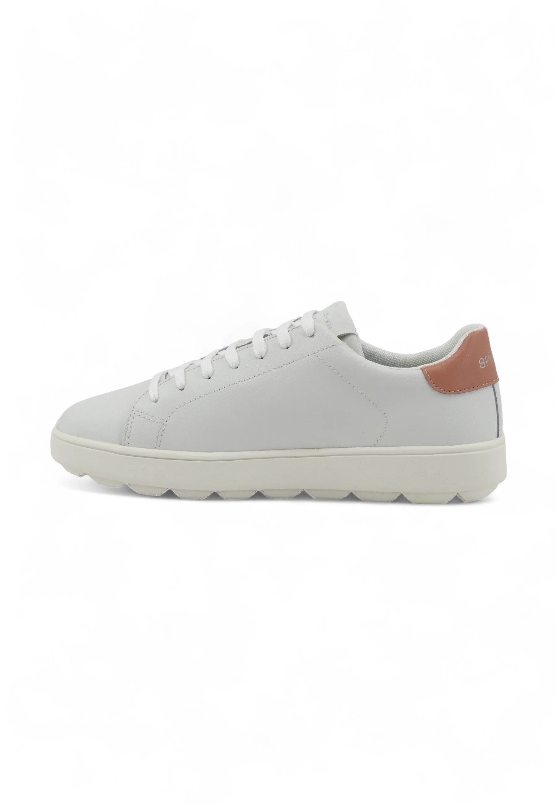 GEOX Spherica Sneaker Donna White Skin D45WEA09BBCC1Z5Q