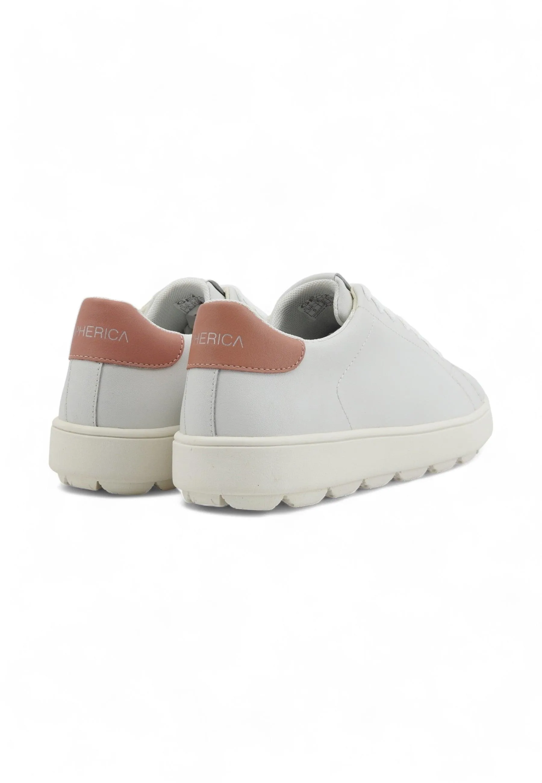 GEOX Spherica Sneaker Donna White Skin D45WEA09BBCC1Z5Q