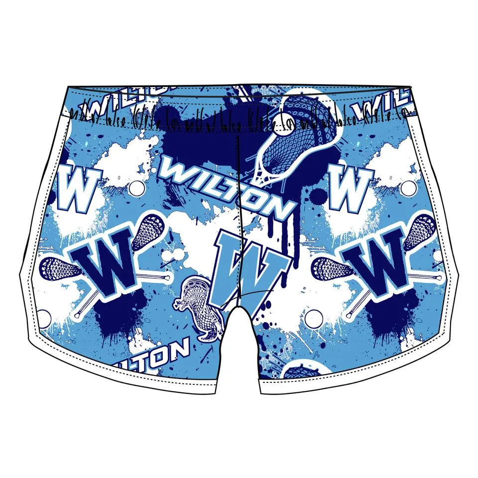 Girls & Womens Wilton Lacrosse Blue Short