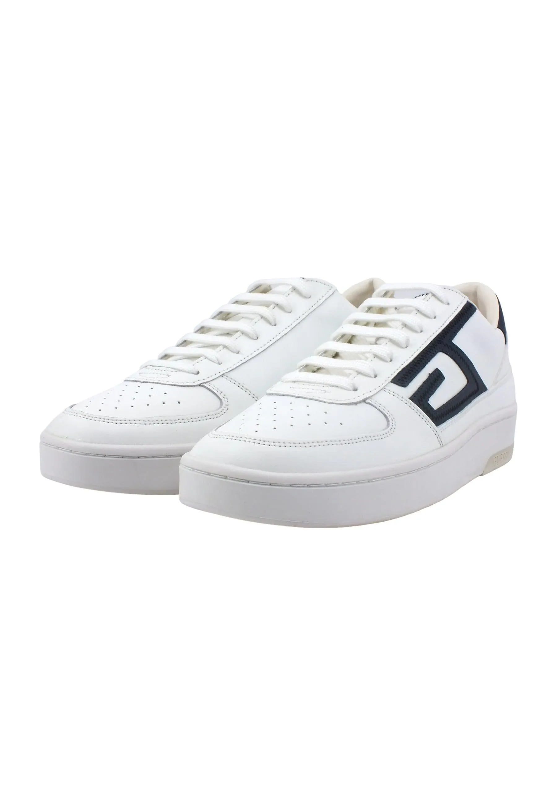 GUESS Sneaker Uomo White Blue FM5SILELE12