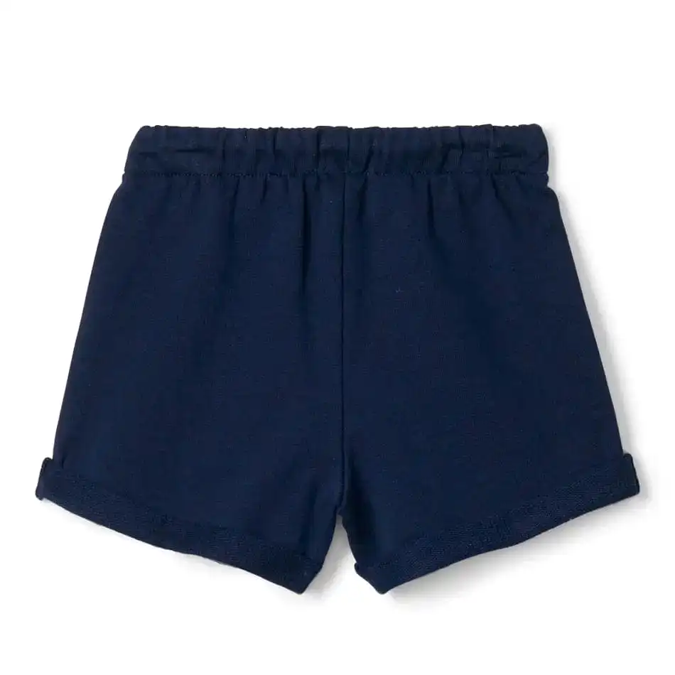 Hatley Navy Toddler Pull On Shorts S00NNT1309