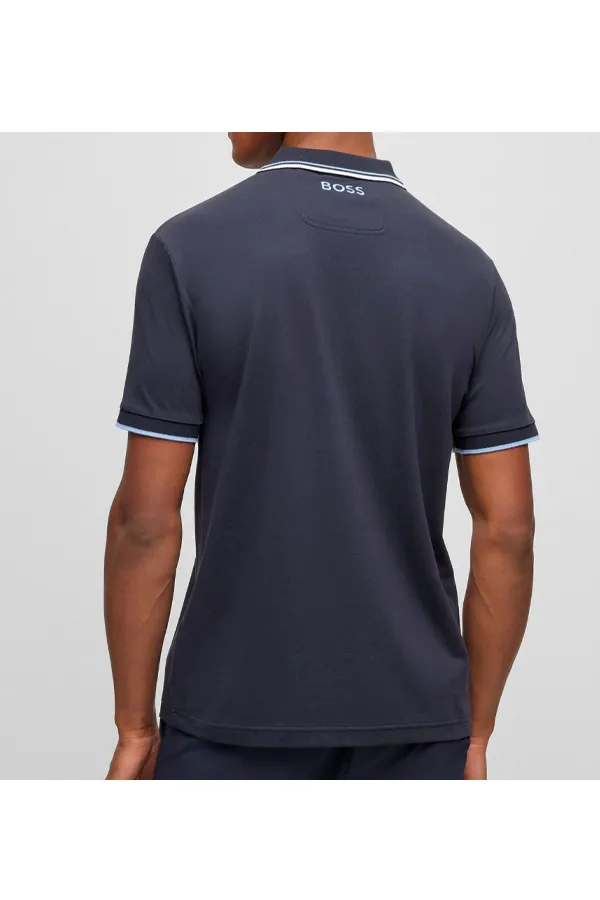 Hugo Boss Paddy Pro Contrast Polo Midnight