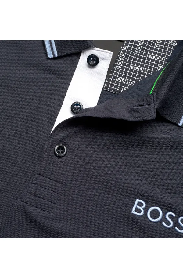 Hugo Boss Paddy Pro Contrast Polo Midnight