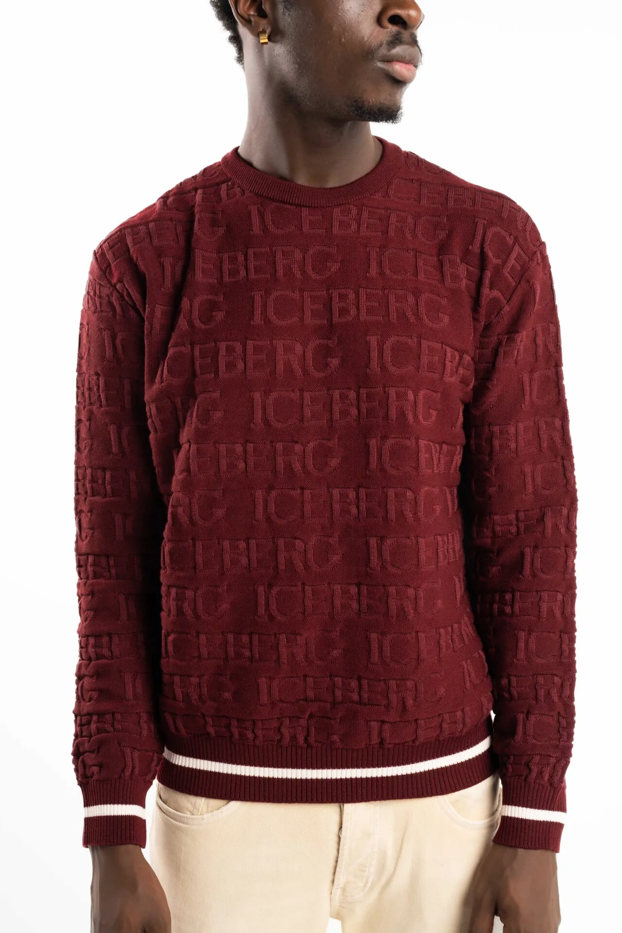 Iceberg Men’s Round Neck Knitted I1P A002 7010 4644