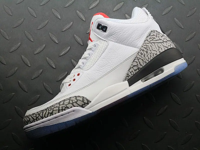 Jordan 3 Retro Free Throw Line White Cement