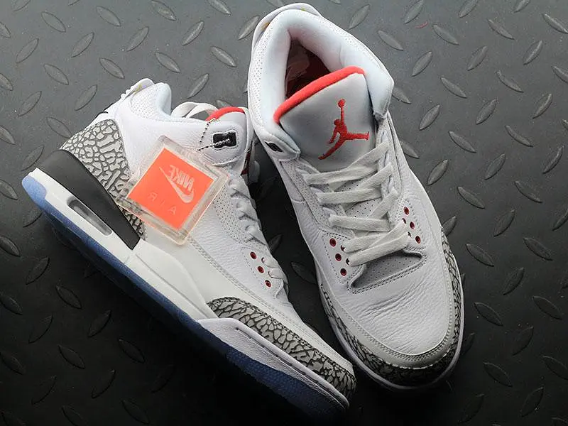 Jordan 3 Retro Free Throw Line White Cement