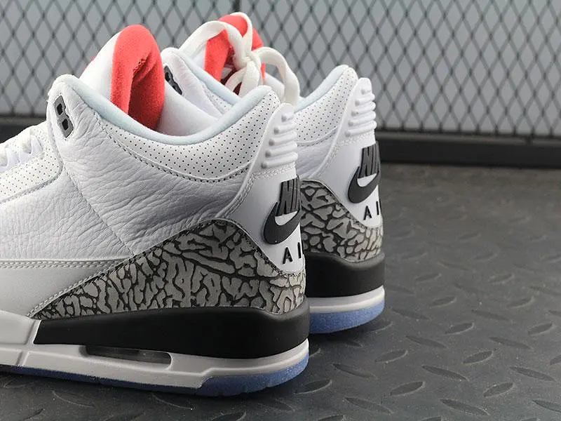 Jordan 3 Retro Free Throw Line White Cement