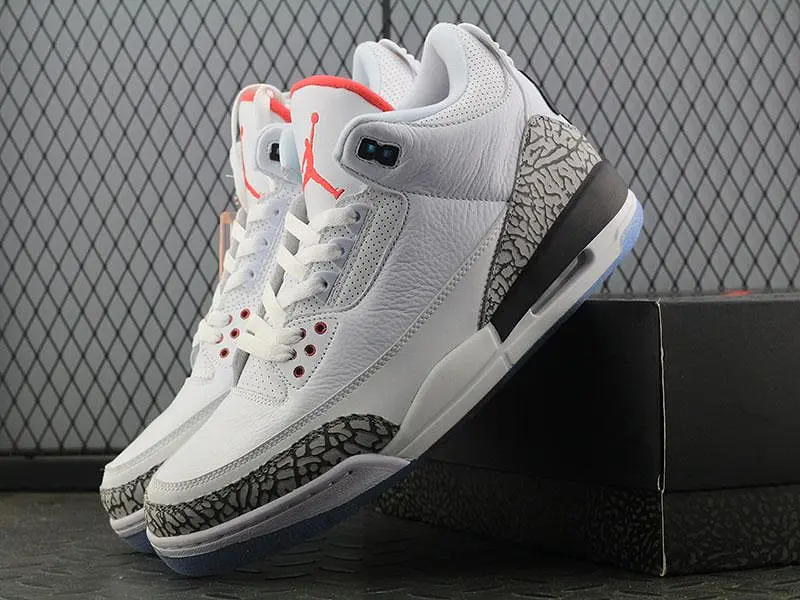 Jordan 3 Retro Free Throw Line White Cement