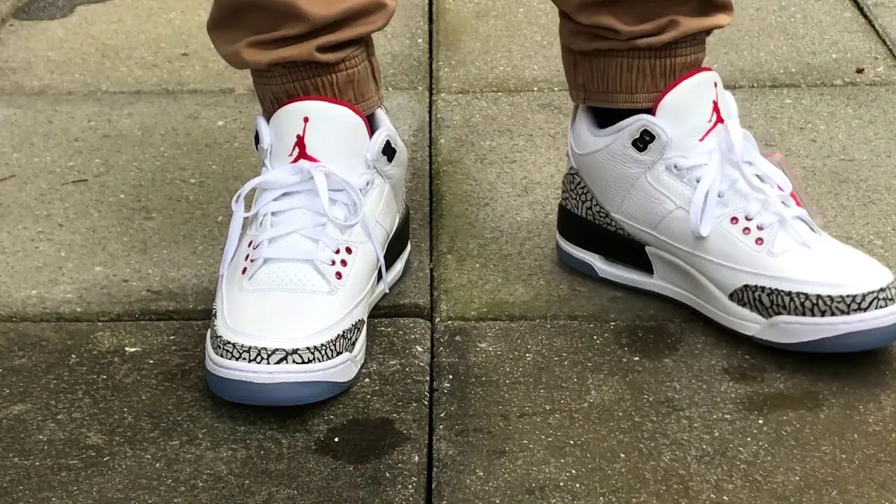 Jordan 3 Retro Free Throw Line White Cement