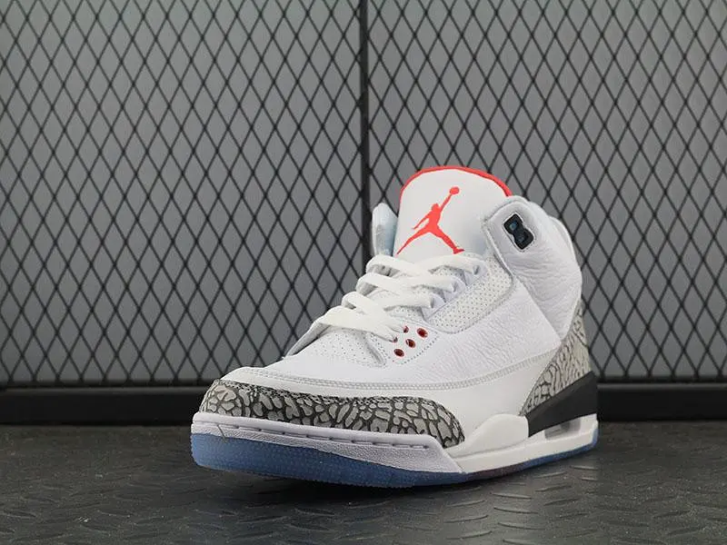 Jordan 3 Retro Free Throw Line White Cement