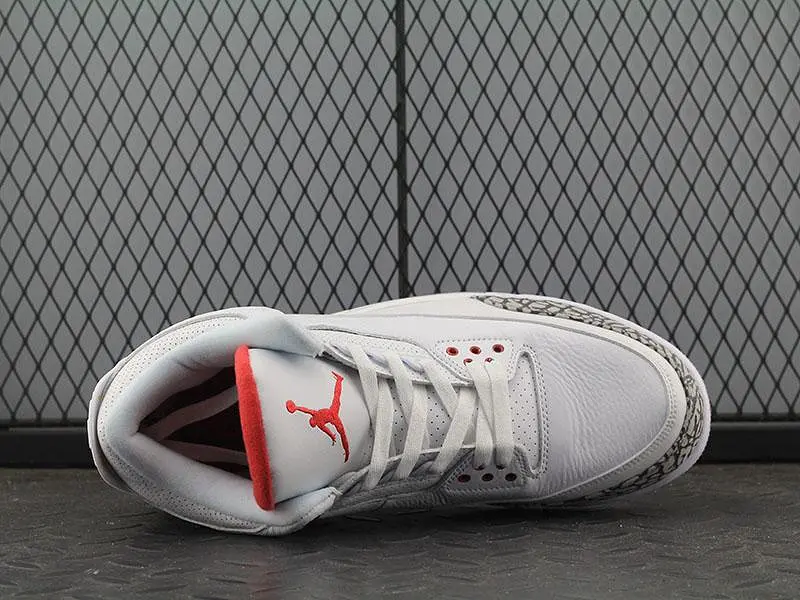 Jordan 3 Retro Free Throw Line White Cement