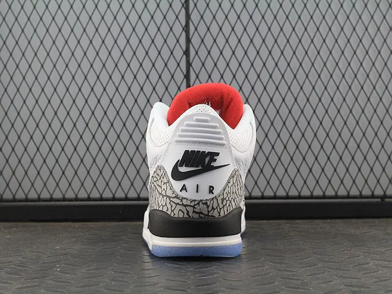 Jordan 3 Retro Free Throw Line White Cement