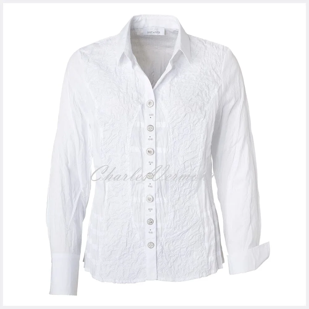 Just White Blouse – Style 41399