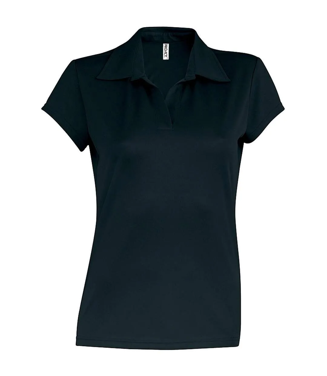 Kariban Proact Womens/Ladies Short Sleeve Performance Polo Shirt (Black) - UTRW4247