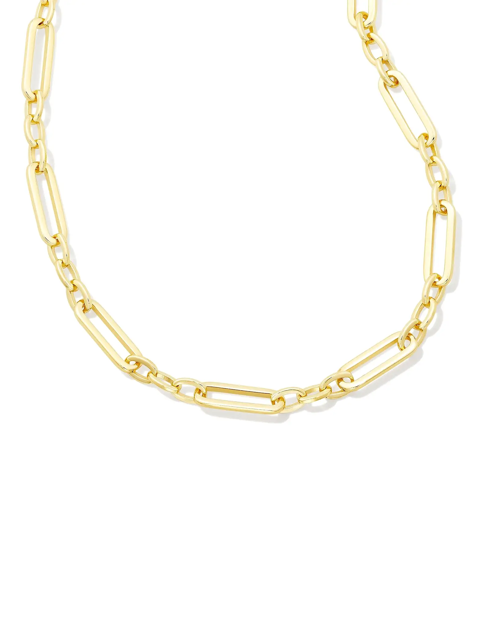 Kendra Scott Heather Link and Chain Necklace in Gold