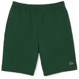 Lacoste Organic Brushed Cotton Fleece Shorts (Green) GH9627-51