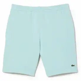 Lacoste Organic Brushed Cotton Fleece Shorts (Mint Green) GH9627-51