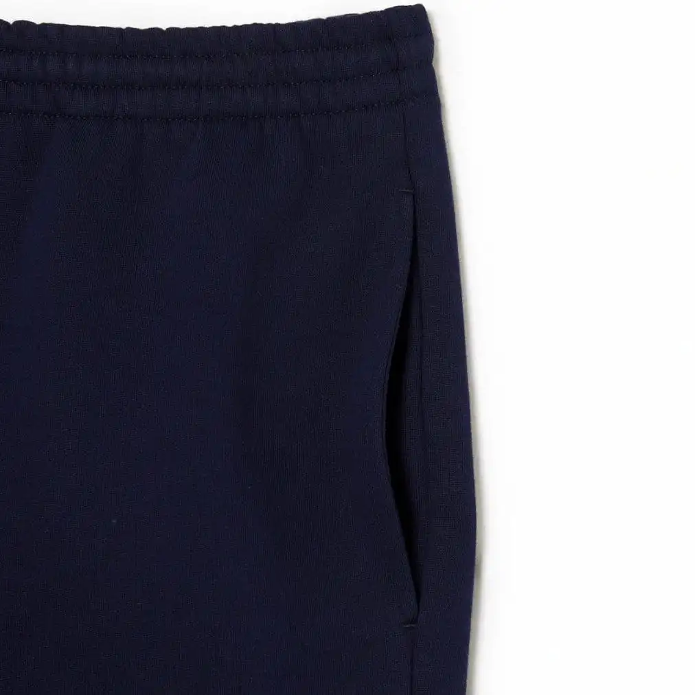 Lacoste Organic Brushed Cotton Fleece Shorts (Navy) GH9627-51